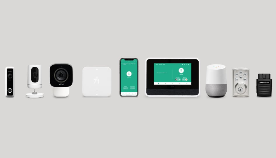 Vivint home security product line in Topeka